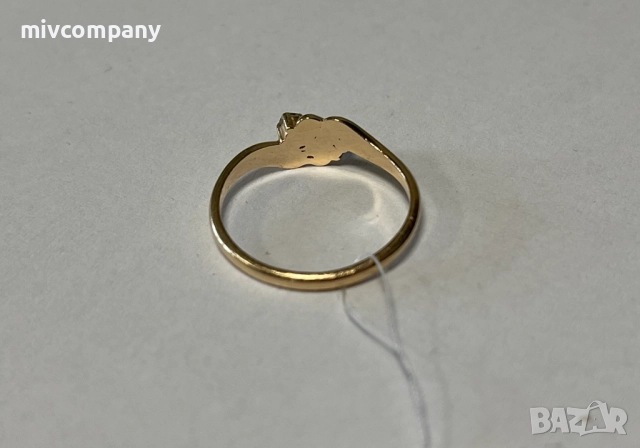 Златен пръстен 1.82гр., снимка 3 - Пръстени - 52614810