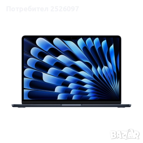 НОВ MacBook Air 13,6” M4/512GB/16GB/10GPU/10CPU Midnight/2025, снимка 2 - Лаптопи за работа - 52855832
