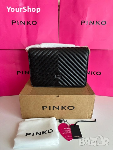 PINKO Classic Click Love bag– оригинална чанта | НОВА , снимка 7 - Чанти - 54048467