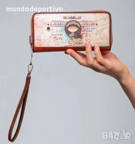 Нов дамски портфейл Anekke / кожено портмоне Анеке - Испания, снимка 5 - Портфейли, портмонета - 53934660