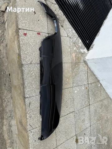 Дифузьор за задна броня за BMW E60 единичен - M-Tech, снимка 2 - Части - 54236947