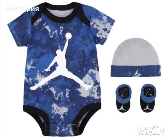 Боди за бебе Nike Jordan , снимка 3 - Бодита за бебе - 45035241
