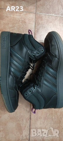 Adidas Hoops 2.0 Mid Winter 44⅔ (28.5 см) – Отлично състояние, снимка 6 - Маратонки - 53702176