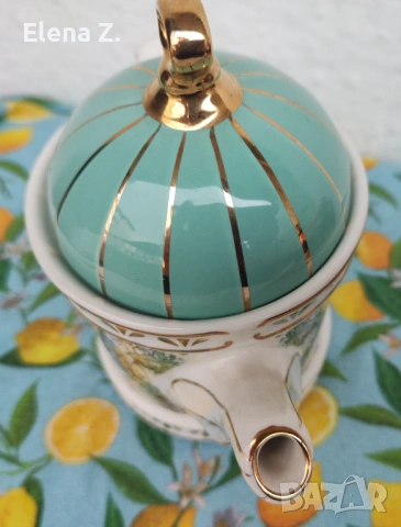 Sadler винтидж чайник с ловни сцени, снимка 9 - Декорация за дома - 53999818