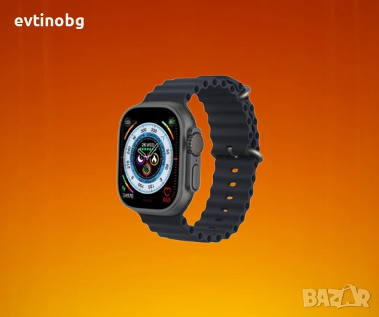 Смарт Часовник T900 Ultra 2 – Най-новият модел с голям екран и стил, снимка 2 - Смарт часовници - 53909386