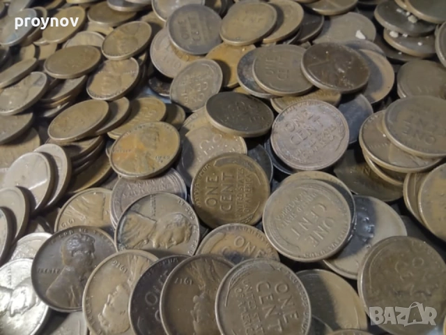 1 килиграм Американски монети от 1 цент, снимка 5 - Нумизматика и бонистика - 52087003