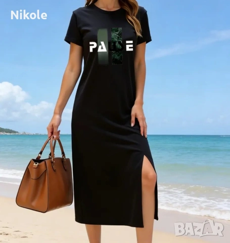 Дамска рокля - черна