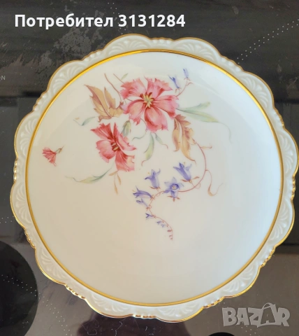 Винтидж Retsch&Co Wunsiedel Bavaria Сет трио за чай кафе, снимка 4 - Сервизи - 53071639