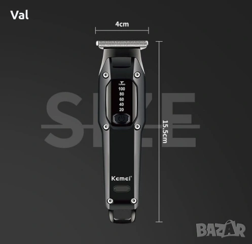 Машинка за подстригване Kemei , снимка 9 - Машинки за подстригване - 53761283