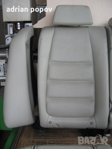 кожен  бял салон MAZDA 6 2016 г, снимка 12 - Части - 53492491