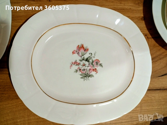 Съдове за сервиране от шведски костен порцелан , снимка 12 - Чинии - 54059053