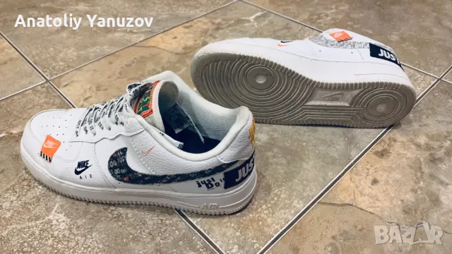 Маратонки Nike Air Force 1 "Just Do It", снимка 5 - Маратонки - 48112247