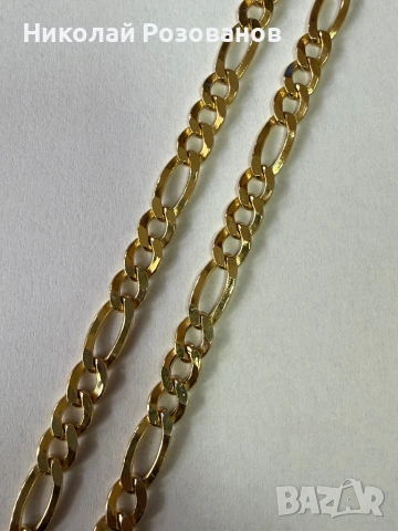 Мъжки златен ланец НОВ
