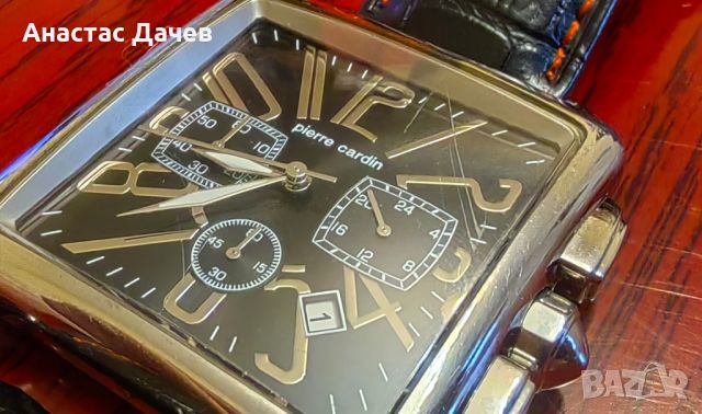 Мъжки часовник Pierre Cardin хронограф , снимка 5 - Мъжки - 46011071