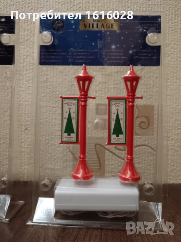 Комплект светещи фенери на MAGIC VILLAGЕ., снимка 4 - Декорация за дома - 48005638