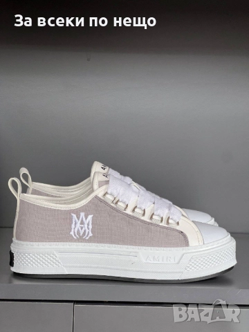 Amiri Мъжки Бежови Маратонки🔝Мъжки Спортни Обувки Амири🔝Кецове Код E953, снимка 2 - Маратонки - 51994719