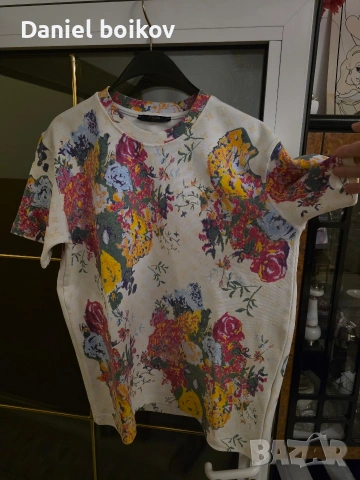 Тениска Louis Vuitton style – цветен дизайнерски модел, снимка 2 - Тениски - 53446697