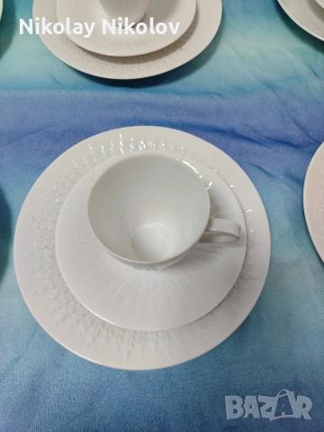 Порцеланов сервиз Hutschenreuther Serie Exzellent weiss, снимка 14 - Сервизи - 53329937