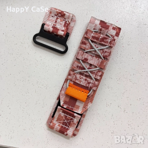 CAMOUFLAGE Каишка за Huawei Watch/Garmin/Samsung/Apple/Xiaomi/Amazfit, снимка 9 - Каишки за часовници - 51695097