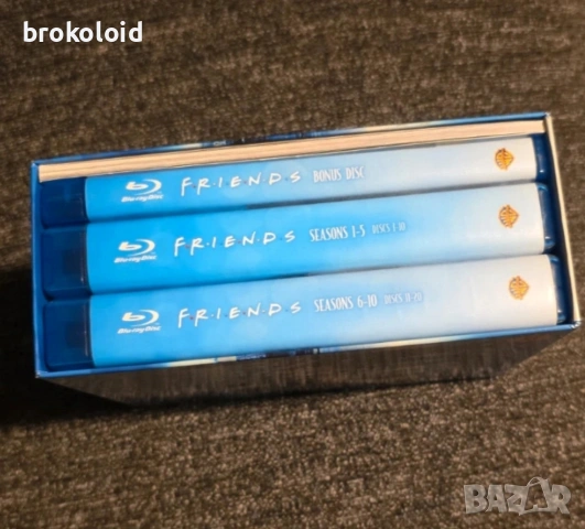 Приятели - Friends - complete blu ray collection, колекция всички 10 сезона, снимка 2 - Blu-Ray филми - 53233882