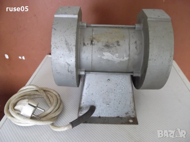 Шмиргел електрически "Елпром-Тетевен - ШД 250/150" работещ, снимка 6 - Други инструменти - 51044438