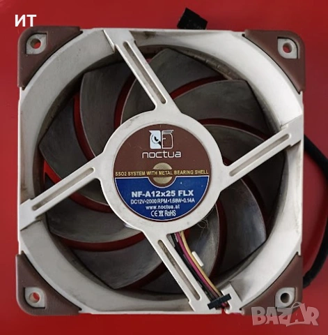 Вентилатор 120x120x25mm 3pin/Noctua NF-A12x25 FLX