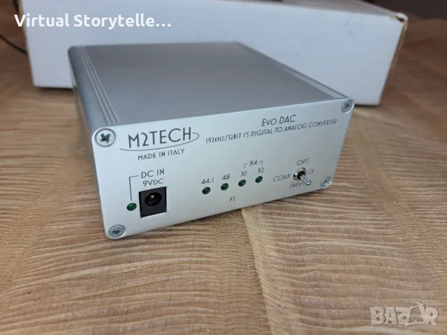 M2TECH EVO DAC 192khz/32bit I²S DIGITAL TO ANALOG CONVERTER, снимка 2 - Ресийвъри, усилватели, смесителни пултове - 43479865