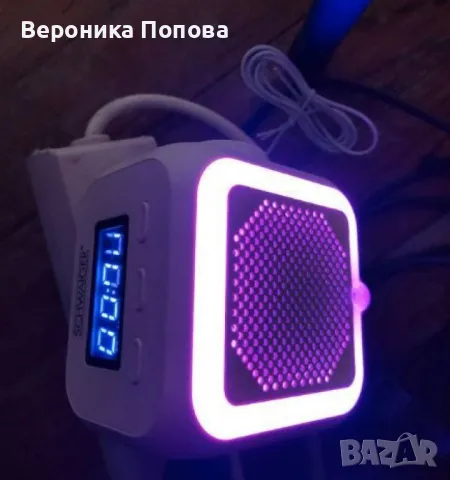 📻 Компактно и многофункционално радио с Bluetooth, аларма и вградено осветление!, снимка 1