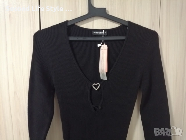 Tally Weijl нова къса дамска рокля със сърце р-р XXS, XS, S, M, снимка 7 - Рокли - 54072489