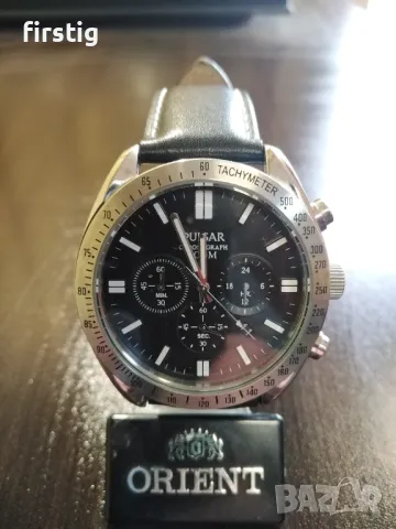 Мъжки Кварцов Часовник Pulsar Chronograph 