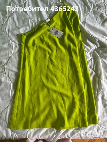 ЧИСТО НОВА! Официална Къса Рокля Mango Размер XS, снимка 9 - Рокли - 52610796