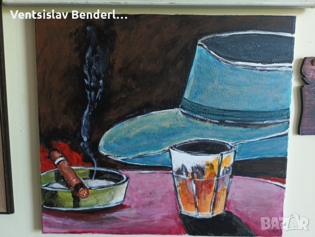 Картина-масло, платно