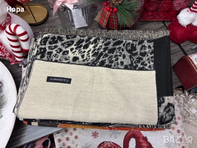 Дамски шалове от Кашмир, снимка 5 - Шалове - 52324452