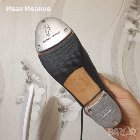  кожени  Обувки за танци Flex Tap  Bloch  Jazz Tap  номер 36,5- 37, снимка 7 - Други - 46192193