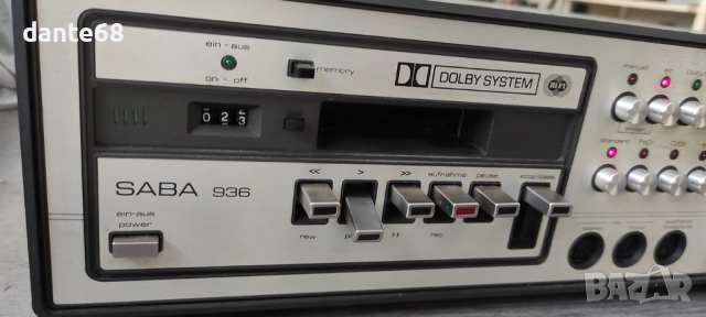 Касетен дек SABA 936, снимка 10 - Декове - 52962745