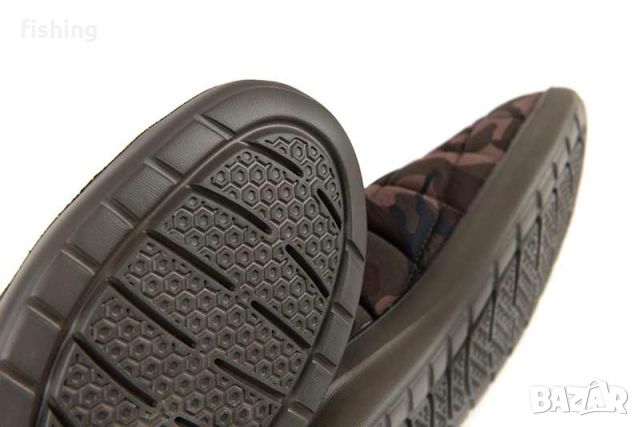 Пантофи за къмпинг Fox Camo/Khaki Bivvy Slippers, снимка 8 - Екипировка - 46041955