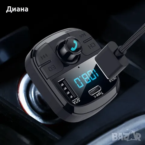 Мултифункционален MP3 плеър за кола с вграден Bluetooth HF37 BT29, снимка 2 - Аксесоари и консумативи - 48766668