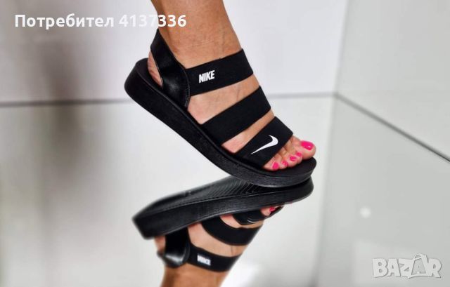 Дамски сандали Nike Реплика ААА+, снимка 5 - Сандали - 46337589