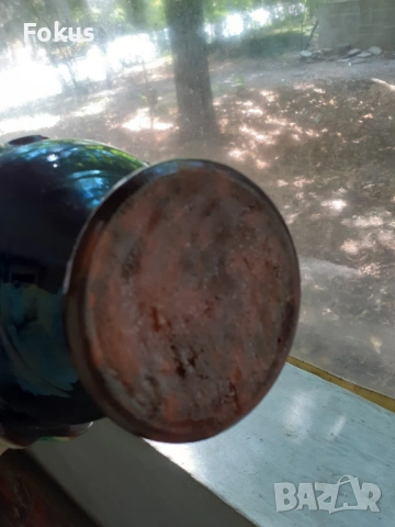 Стара българска троянска керамика стомна делва крондир, снимка 6 - Антикварни и старинни предмети - 53416813
