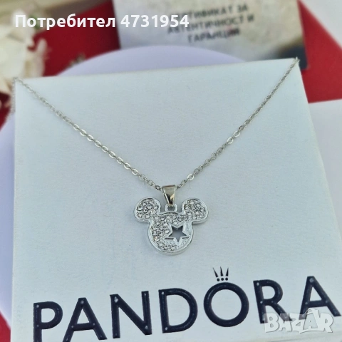 Дамски колиета Pandora, снимка 7 - Колиета, медальони, синджири - 53402689