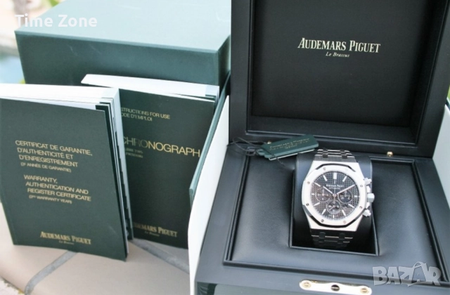 Audemars Piguet Royal Oak Chronograph 41mm Steel Black Dial Различни Варианти, снимка 2 - Мъжки - 48183912