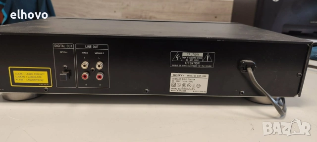 CD player Sony CDP-690, снимка 2 - Аудиосистеми - 53281261