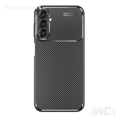 Samsung Galaxy A14 5G Удароустойчив Carbon Fiber Калъф и Протектор, снимка 2 - Калъфи, кейсове - 53899300