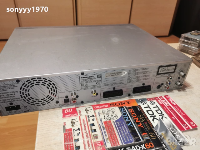 PANASONIC DMR-ES35V DVD RECORDER+VHS ВНОС GERMANY 1904260951LCHERY1, снимка 15 - Плейъри, домашно кино, прожектори - 54242306