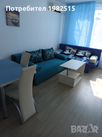 На 10м. от морето 2стаен обзаведен апартамент, снимка 2 - Апартаменти - 54019053