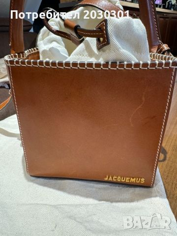 Дамска кожена чанта от Jacquemus, снимка 3 - Чанти - 46070045