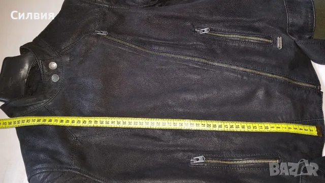 Кожено яке  марка  Pepe Jeans, снимка 13 - Палта, манта - 42504996