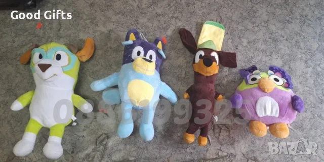 Плюшена играчка Блуи и Бинго Всички герои, Bluey and Bingo плюшени играчки, снимка 3 - Плюшени играчки - 47141825