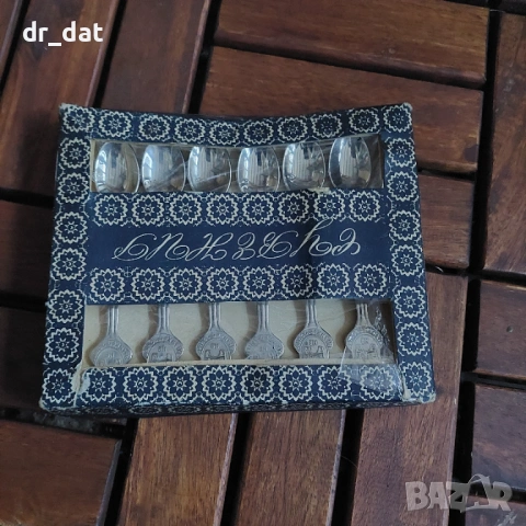 Комплект лъжички за кафе ВТ, снимка 2 - Антикварни и старинни предмети - 42098619