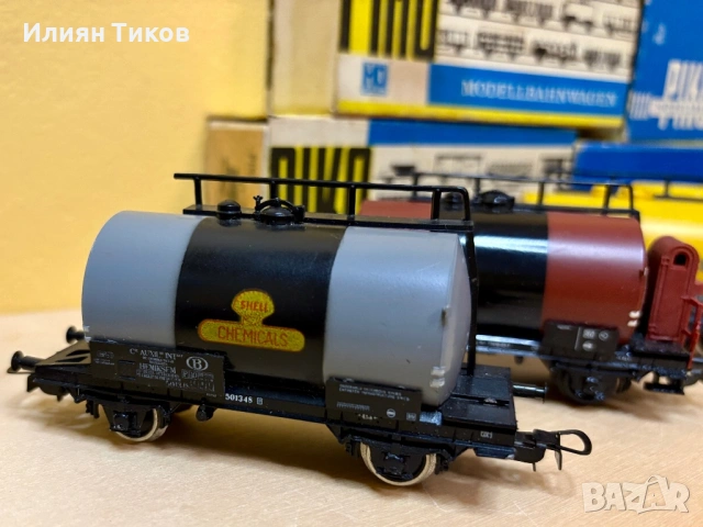 Товарни вагони PIKO, Schicht, Fleischmann, Roco влак, влакче